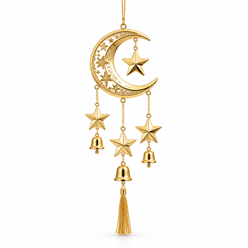 Velmoriao Moon & Star Hanging Decor