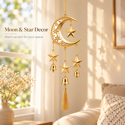 Velmoriao Moon & Star Hanging Decor