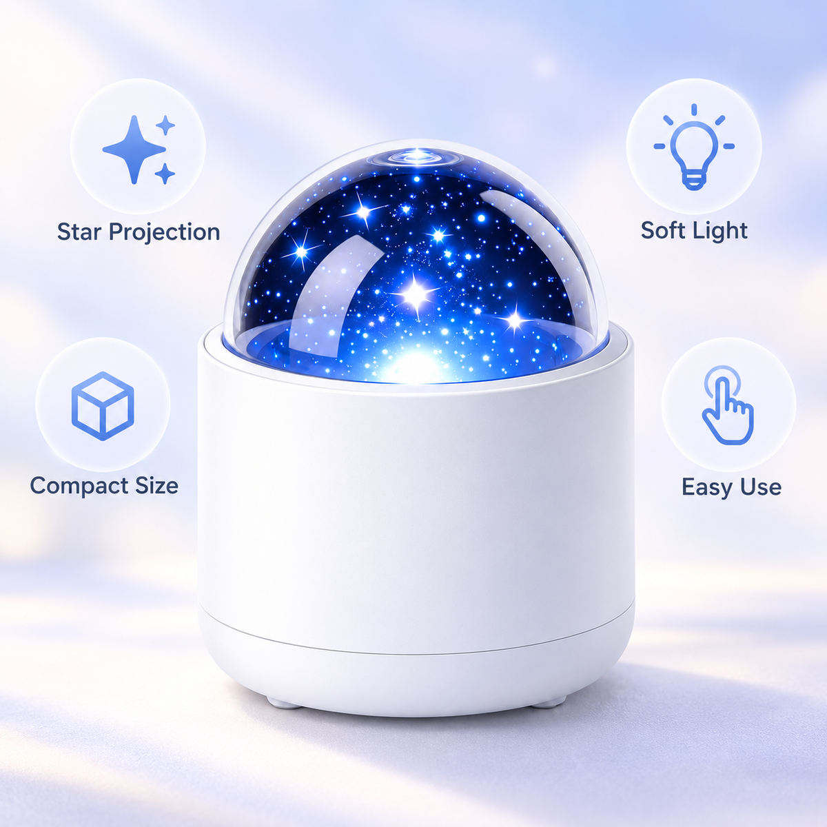 Velmoriao Starry Sky Night Light Projector