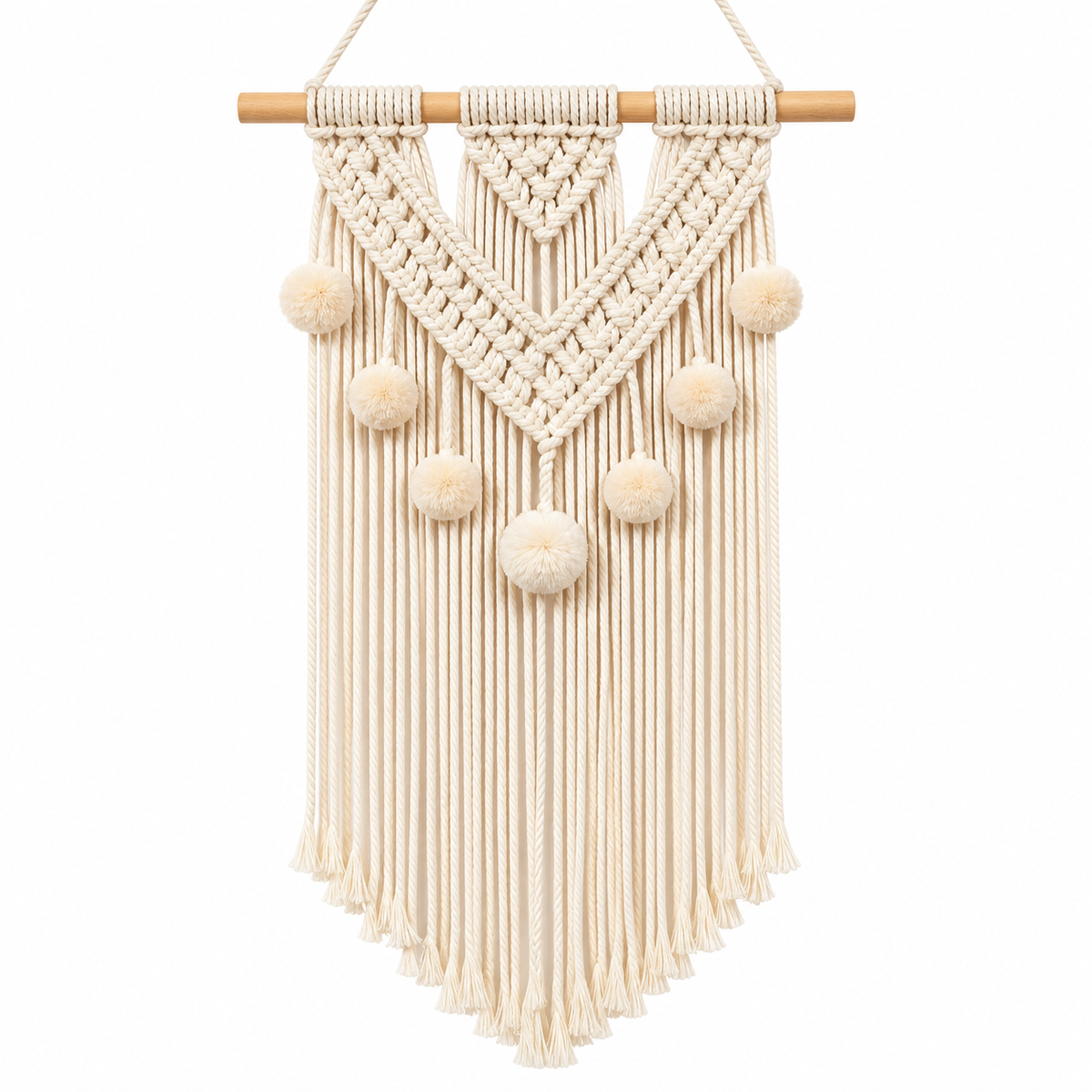Velmoriao Boho Macrame Wall Hanging Decor
