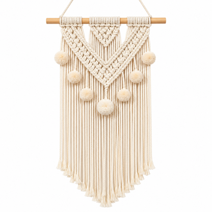 Velmoriao Boho Macrame Wall Hanging Decor