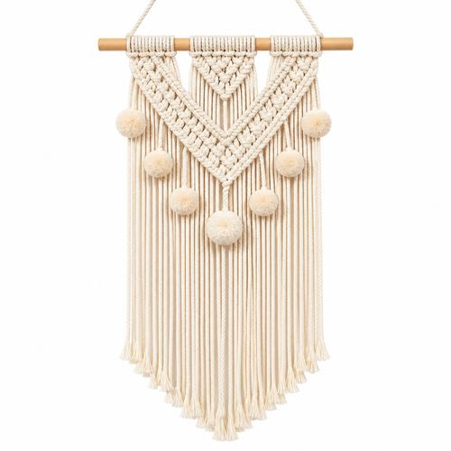 Velmoriao Boho Macrame Wall Hanging Decor