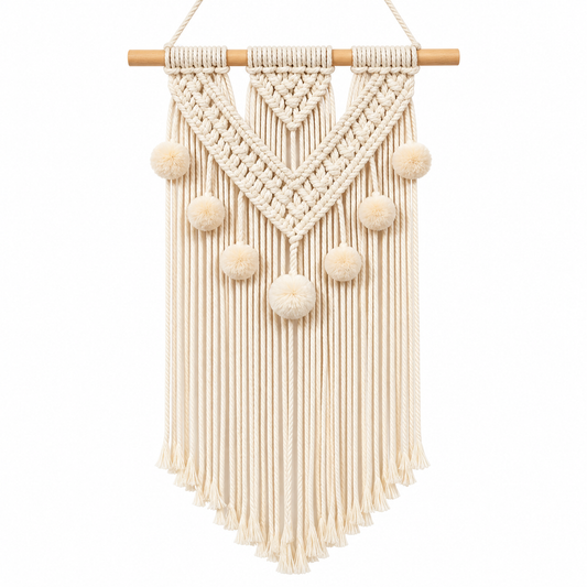 Velmoriao Boho Macrame Wall Hanging Decor