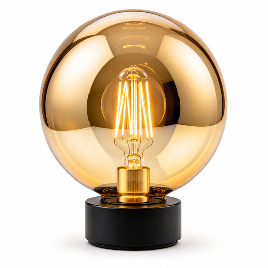 Velmoriao Modern Glass Globe Ambient Lamp