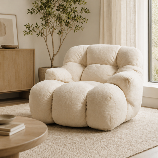 Cloud Plush Accent Chair, Deep Seat Cozy Lounge Chair